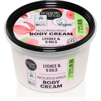 Organic Shop Lychee & 5 Oils crema de corp