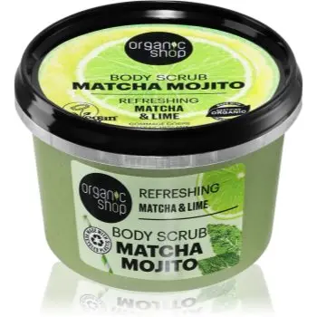 Organic Shop Matcha Mojito peeling pentru corp cu efect revigorant