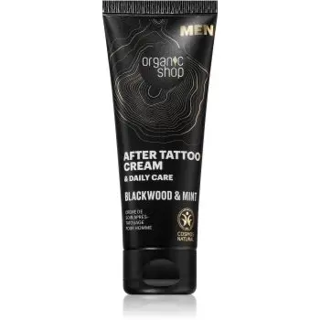 Organic Shop Men Blackwood & Mint cremă pentru îngrijirea tatuajelor