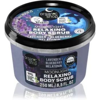 Organic Shop Sleeping Exfoliate Your Worries exfoliant pentru corp pentru relaxare