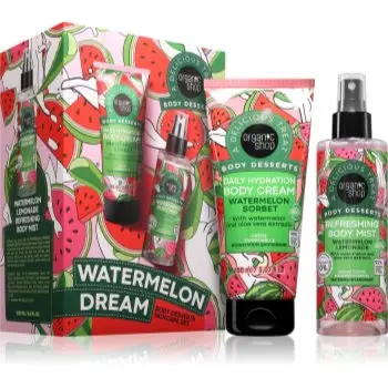 Organic Shop Watermelon Dream Body Desserts Skincare Set set cadou pentru corp