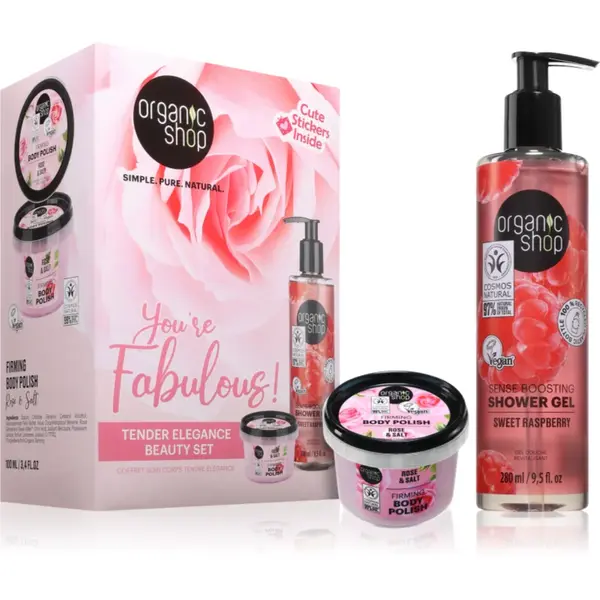 Organic Shop You're Fabulous! Tender Elegance Beauty Set set cadou pentru corp