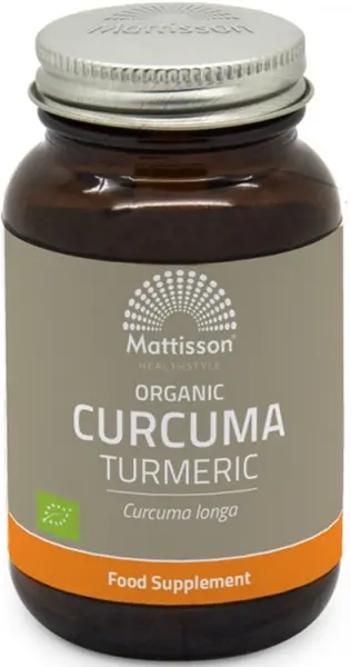 Organic Turmeric, 325 mg, 120 capsule, Mattisson Healthstyle