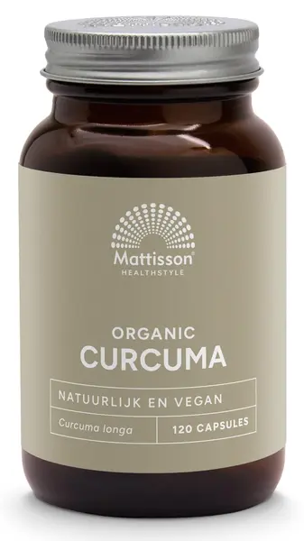 Organic Turmeric, 325 mg, 120 capsule, Mattisson Healthstyle