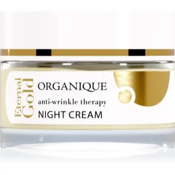 Organique Eternal Gold Anti-Wrinkle Therapy Crema de noapte hidratanta anti-rid