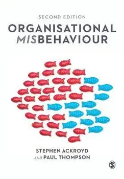 Organisational Misbehaviour. 2 Revised edition, Paperback/Paul Thompson