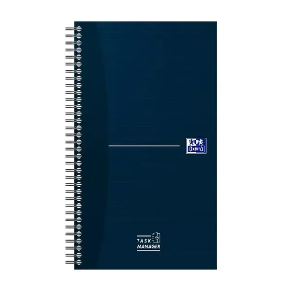 Organizator 14.1 x 24.5cm 115 file spira dictando Oxford albastru Organizator 14.1 x 24.5cm 115 file spira dictando Oxford albastru