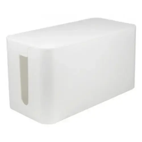 Organizator de cabluri tip cutie Logilink KAB0061, 235x115x120mm, Alb