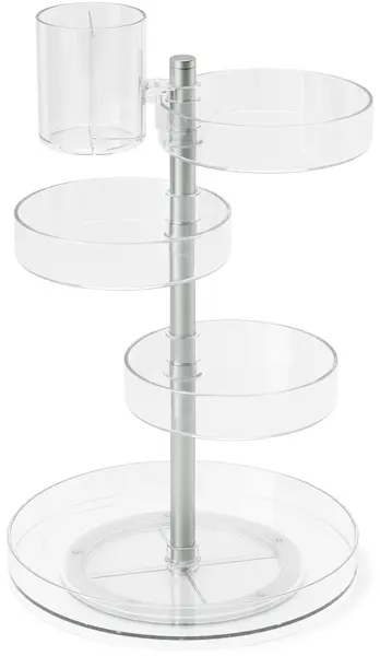 Organizator pentru bijuterii Umbra - Pirouette, transparent