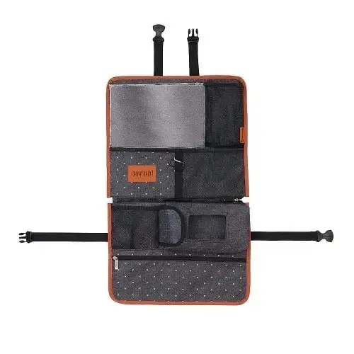 Organizator pentru scaun auto si carucior Badabulle 2 in 1 B045604 (Negru)