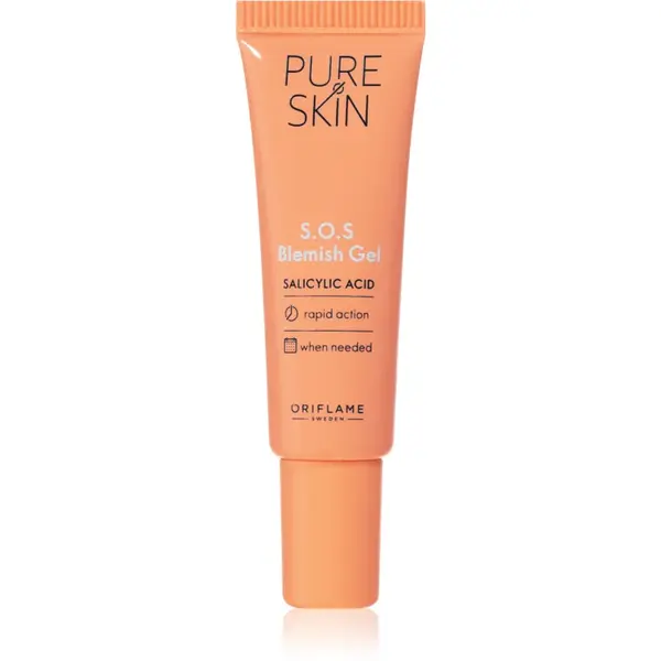 Oriflame Pure Skin gel împotriva imperfecțiunilor cu efect calmant 6 ml
