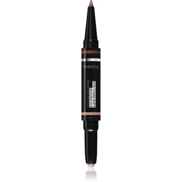 Oriflame The One Colour Unlimited fard de ochi si creion de ochi 2 in 1 culoare Sandy Bronze 1.2 g