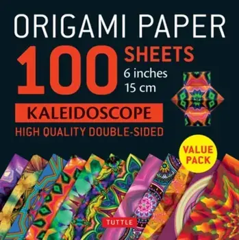 Origami Paper 100 sheets Kaleidoscope 6" (15 cm). Tuttle Origami Paper: Double-Sided Origami Sheets Printed with 12 Different Patterns: Instructions for 6 Projects Included/***
