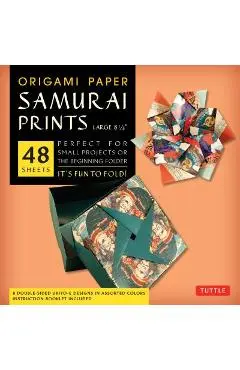 Origami Paper - Samurai Prints - Large 8 1/4 - 48 Sheets: Tuttle Origami Paper: High-Quality Origami Sheets Printed with 8 Different Designs: Instruc - Tuttle Publishing