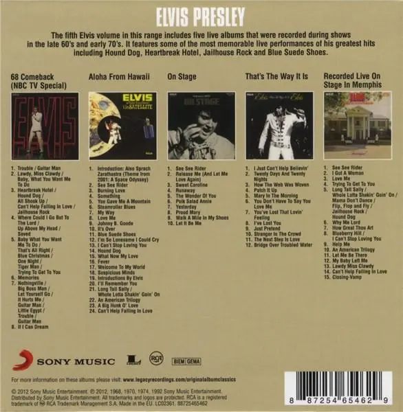 Original Album Classics | Elvis Presley