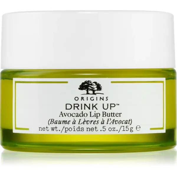 Origins Drink Up™ Avocado Lip Butter Balsam de buze hidratant cu avocado 15 ml