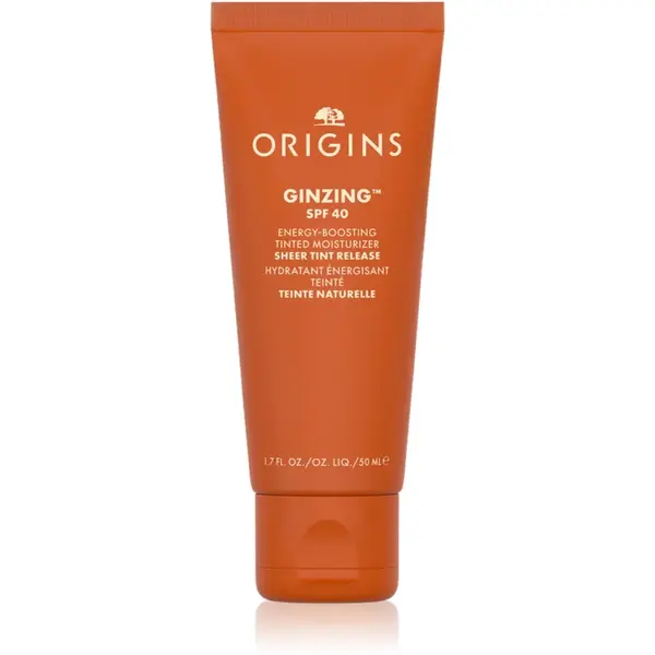 Origins GinZing™ Energy-Boosting Tinted Moisturizer Crema pentru zi revitalizanta SPF 40 culoare 1 50 ml