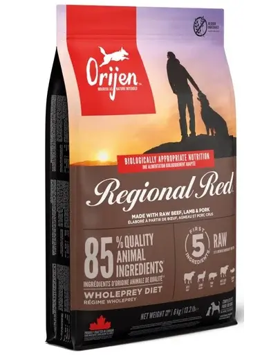 ORIJEN Regional Red 6 kg hrana uscata pentru caini de toate rasele, varstele