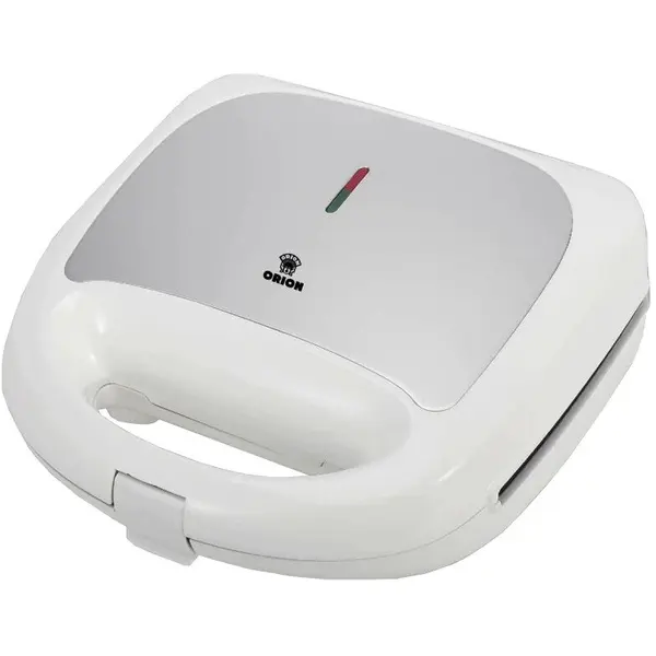 Orion Sandwich maker ORION OSWM-900C 3 in 1, 750 W, control automat al temperaturii, alb/otel inoxidabil