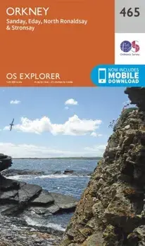Orkney - Sanday, Eday, North Ronaldsay and Stronsay. September 2015 ed, Sheet Map/Ordnance Survey