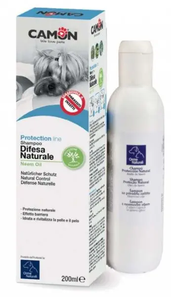ORME NATURALI Şampon cu ulei de Neem, arbore de ceai şi argilă verde 200ml
