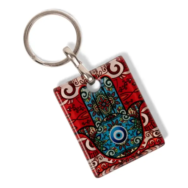 Ornament breloc chei din sticlă – Ierusalim - Default Title