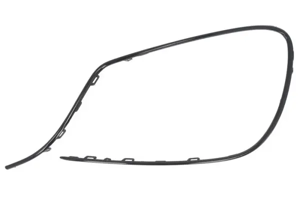 Ornament Grila bara fata exterior dreapta partea inferioara, model AMG plastic, negru potrivit MERCEDES Clasa S-KLASA W222 2017-2020