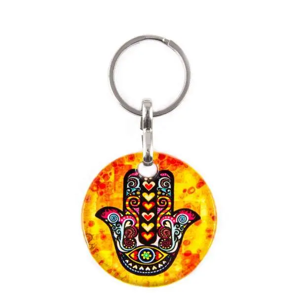 Ornament pentru chei din sticlă – Ierusalim - Default Title