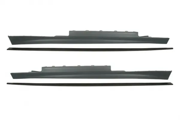 Ornament prag exterior grunduit, set potrivit BMW 4 F32, F82, 4 F33, F83 dupa 2013