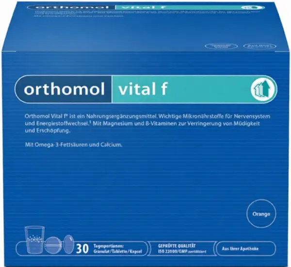 Orthomol Vital F, 30 plicuri