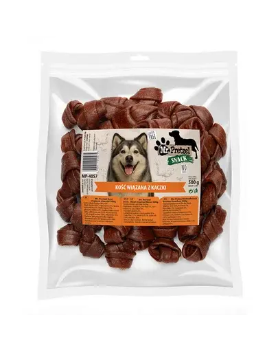 Os împletit câini rață gustare de ros MR. PRETZEL 500 g