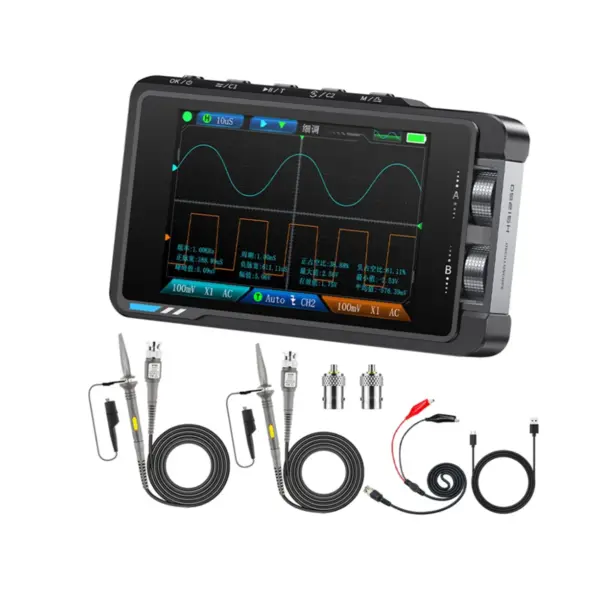 Osciloscop digital 2 in 1, 50MHZ, 250MSa s, FNIRSI DS215H
