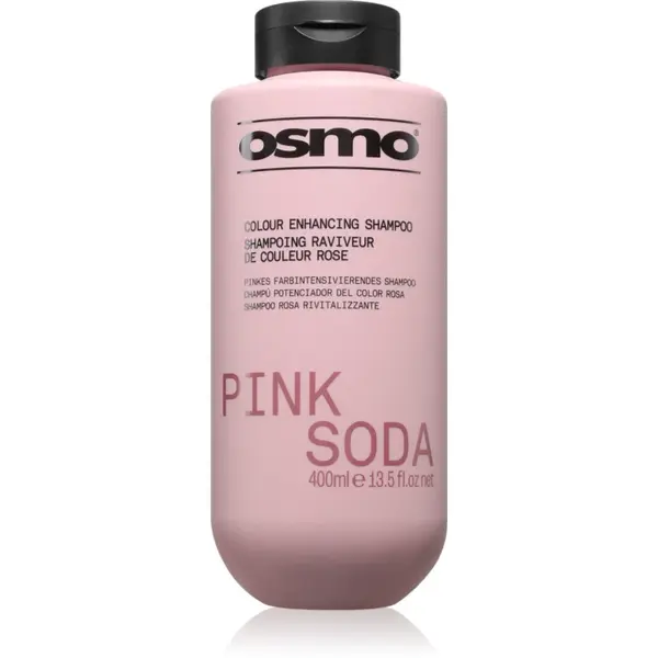 Osmo Pink Soda Colour Enhancing Shampoo șampon nuanțator pentru păr roz 400 ml