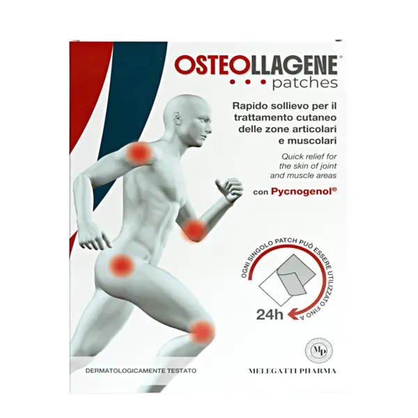 OSTEOLLAGENE Plasturi ZEPHYR LABS - Ameliorare de durata a durerilor articulare si musculare
