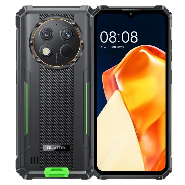OUKITEL Telefon mobil Oukitel G1, 6.52, Unisoc T606, 4 G LTE, 6GB RAM, 256GB, 10600mAh, Dual SIM, Android, Verde