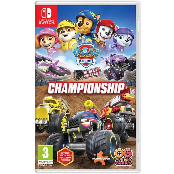 Outright Games Joc Paw Patrol: Rescue Wheels - Championship, Pentru Nintendo Switch