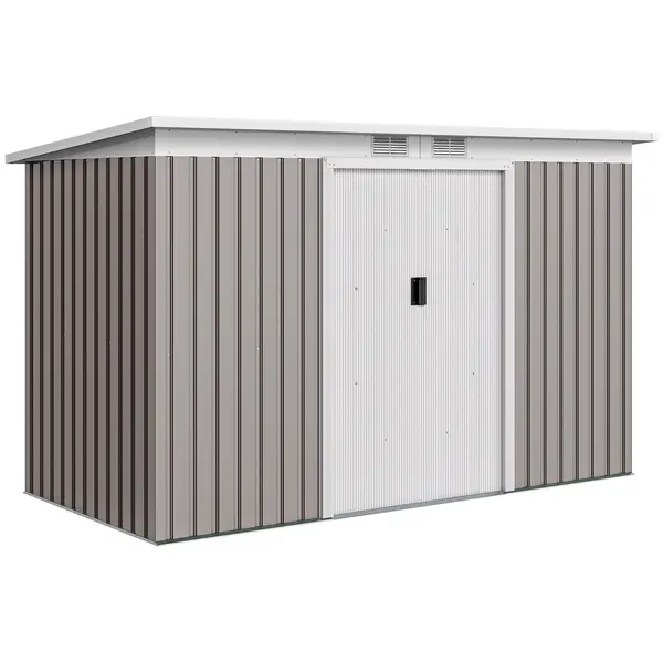 Outsunny Casuta pentru unelte de gradina, 277x130x173cm, verde | Aosom Romania
