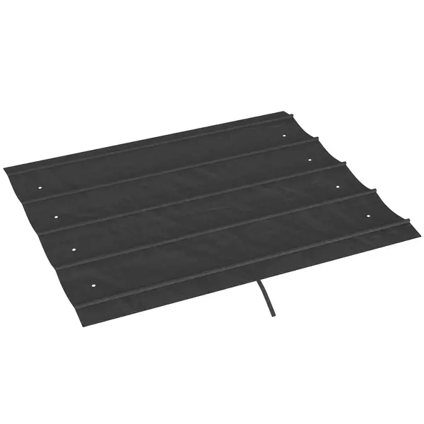 Outsunny Copertină Retractabilă UV30+ pentru Pergolă 3x2.15m Protecție Solară Gri Închis | Aosom Romania