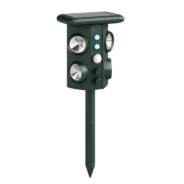 Outsunny Dispozitiv de Alungare a Animalelor, Repelent Ultrasonic | Aosom Romania
