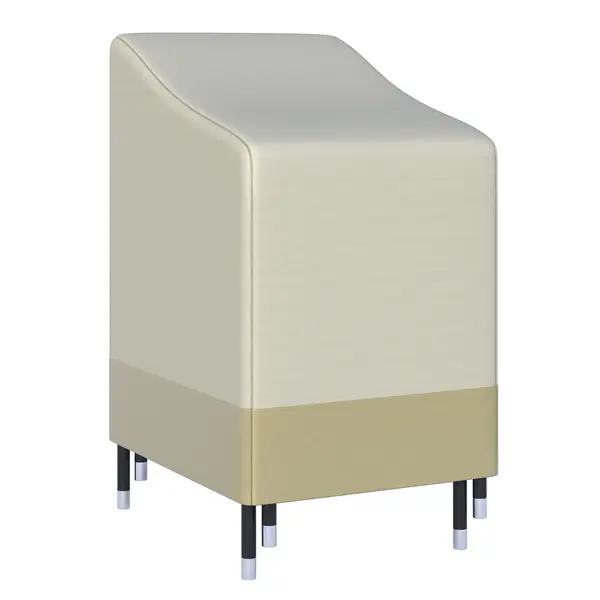 Outsunny Husă de protecție pentru scaune de grădină stivuibile prelată impermeabilă 90L x 70l x 115H cm Oxford înaltă densitate 600D Bej, Cafea | Aosom Romania