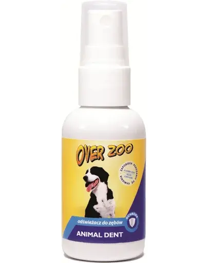 OVER ZOO Solutie pentru curatat dintii la carnivore 50 ml