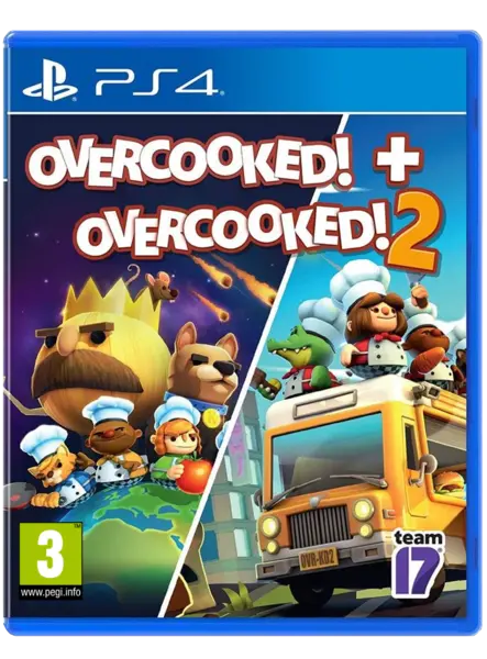 Overcooked Overcooked 2 Double Pack Плейстейшън 4