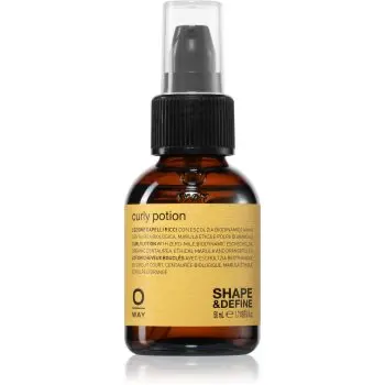 Oway Shape & Define Curly Potion ingrijirea coafurii pentru par ondulat si cret