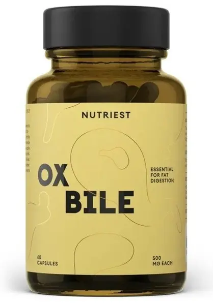 Ox Bile, 60 capsule, Nutriest