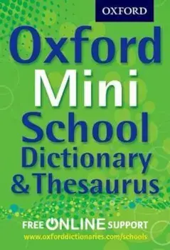 Oxford Mini School Dictionary & Thesaurus, Paperback/***