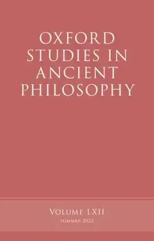 Oxford Studies in Ancient Philosophy, Volume 62, Hardback/***