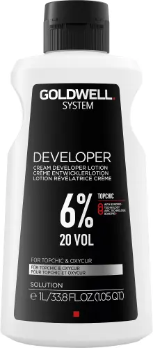 Oxidant lotiune Goldwell System Developer 6% 20 vol 1000ml