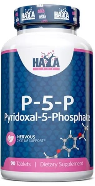 P-5-P Pyridoxal-5-Phosphate, 40 mg, 90 tablete, Haya Labs