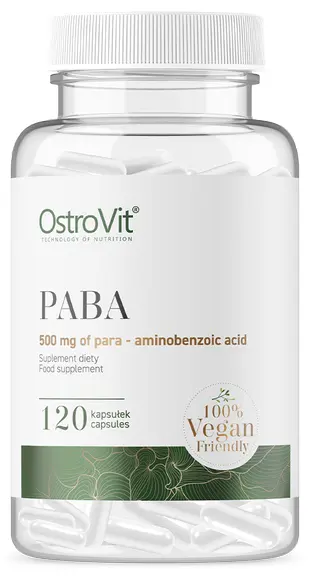 PABA, 500 mg, 120 capsule, OstroVit