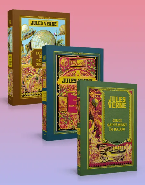 Pachet 1 Jules Verne (3 volume)